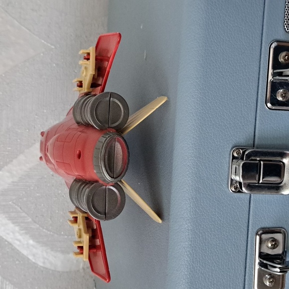 Ready for take off? Vintage Toy Air Force Jet with lift up top. 9 inches long. - Picture 6 of 8